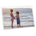 vidaXL Fotorámiky na stenu alebo stôl 3 ks biele 50x70 cm MDF