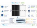 3,64 kWp Sada solárnych panelov na ohrev vody MAXI (8× Trina 455Wp, Dual Glass)