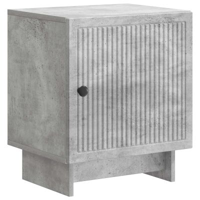 vidaXL Nočný stolík Betónovo sivá 43 x 34,5 x 50 cm Kompozitné drevo
