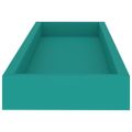 vidaXL Terasové nástenné police 2 ks modré 60x15x4 cm MDF