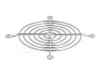 Ventilátorová mriežka 92 x 92 mm strieborná