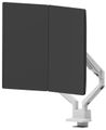 Neomounts DS70-250WH2 Neomounts NEXT Slim Desk Mount, double display (topfix clamp/grommet), white Držák, VESA, stolní, pro 2 ploché/zakrivené monitory, úhloprícka 17–32", náklon 90°, otácení 180°, rotace 360°, nosnost 18kg, bíl