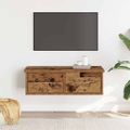 vidaXL Nástenná skrinka Old Wood 60x26x18,5 cm Engineered Wood