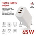 Nabíjačka USB EMOS V05G65 GaN PD univerzálna 3,25A (65W) max.