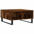 vidaXL Konferenčný stolík dymový dub 60x60x30 cm kompozitné drevo