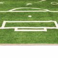 vidaXL Detský koberec zelený 160x230 cm futbal umývateľný