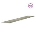 vidaXL Nástenné panely vzhľad dreva sivé PVC 2,06 m²
