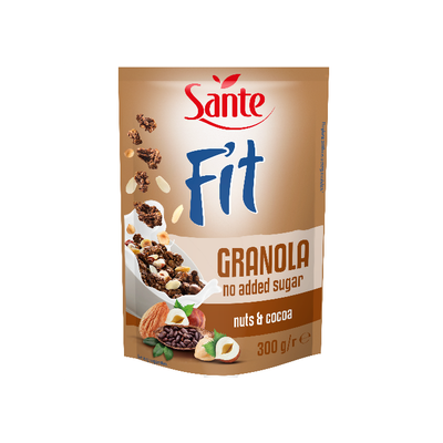 Fit Granola - Sante, orechy a kakao, 300 g