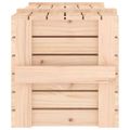 vidaXL Úložný box 91x40,5x42 cm masívna borovica