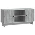 vidaXL TV skrinka 102 x 34,5 x 50 cm Sivý Sonoma Kompozitné drevo