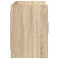 vidaXL TV skrinka 102 x 33 x 47 cm Dub sonoma Kompozitné drevo