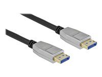 Kábel DisplayPort - DisplayPort (samec) s jazýčkom na DisplayPort (samec) s jazýčkom - DisplayPort 2.0 - 3 m - podpora 10K60Hz (10240x4320) - čierna