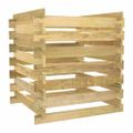 vidaXL Latkový záhradný kompostér 90x90x90 cm impregnovaná borovica