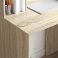 vidaXL Stôl Sonoma dub 91 x 50 x 149 cm Kompozitné drevo