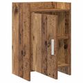 vidaXL Nočné stolíky 2 ks Staré drevo 40 x 30 x 60 cm Kompozitné drevo
