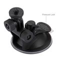 Sklenený držiak do auta Puluz pre športové kamery (vrátane Osmo Action 5 Pro, Insta360 X5)