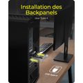 RAIDSONIC ICY-BOX Zadný panel USB-C, USB Typ-E