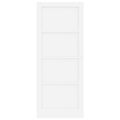 vidaXL Vnútorné dvere 86 x 211 cm Preglejka Biela