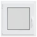 vidaXL Otočné a sklopné okno do suterénu RISOR 60 x 60 cm PVC a sklo
