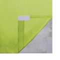 vidaXL Zatemňovacie závesy 2 ks, dvojvrstvové 140x245 cm, zelené