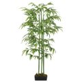 vidaXL Umelý bambusový strom 576 listov 150 cm zelený