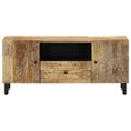 vidaXL TV skrinka 105x33x46 cm masívne mangovníkové drevo