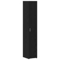 vidaXL Úložný kabinet so policami Čierny dub 30 x 42,5 x 225 cm