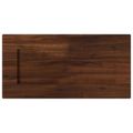 vidaXL Obdĺžnikový stôl 90 x 50 x 3,5 cm Obdĺžnikový Tmavohnedá