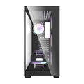 Počítačová skriňa Darkflash DS900 (čierna) + 7 ventilátorov ARGB
