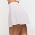 Dámska sukňa Varsity White - GymBeam, veľkosť L, 75% nylón, 25% elastan