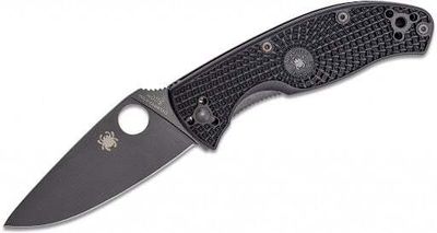 Spyderco C122PBBK Tenacious Lightweight Black vreckový nôž 8,6 cm, čierna, FRN