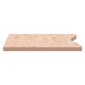 vidaXL Stolová doska 100x(45-50)x2,5 cm masívny buk