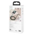 USB kábel pre Lightning Baseus Cafule, 2,4 A, 1 m (zelený)