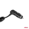 Predlžovacia zásuvka 2x USB-A ON/OFF LED 12/24V 100W 70cm AMiO-04363