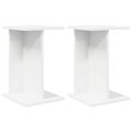 vidaXL Stojan na rastliny 2 ks Biela 25 x 25,5 x 40,5 cm