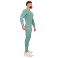 Kompresné tričko s dlhým rukávom High Blue - GymBeam, veľkosť XXL