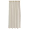 vidaXL Voile záclona 2 ks Piesková 175 x 140 cm Polyester