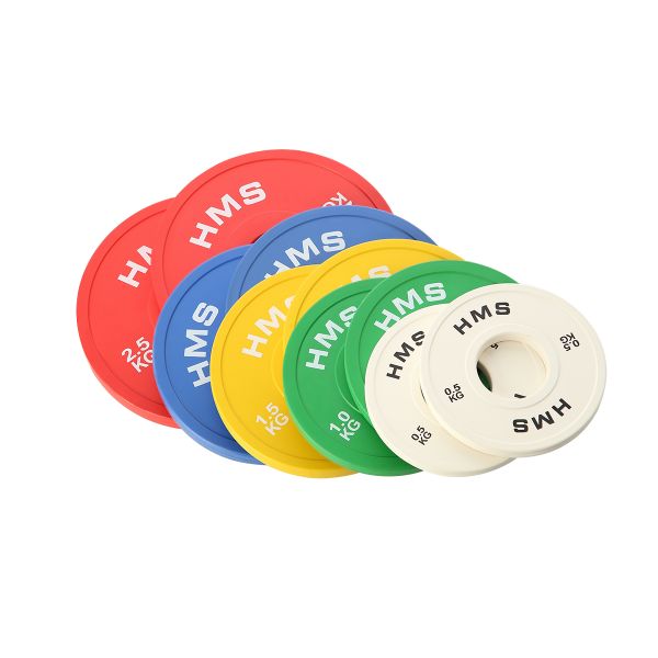 Sada olympijských kotúčov HMS CBRS SET 01 0,5 - 2,5 kg