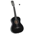 vidaXL Klasická gitara pre začiatočníkov a deti čierna 3/4 39"