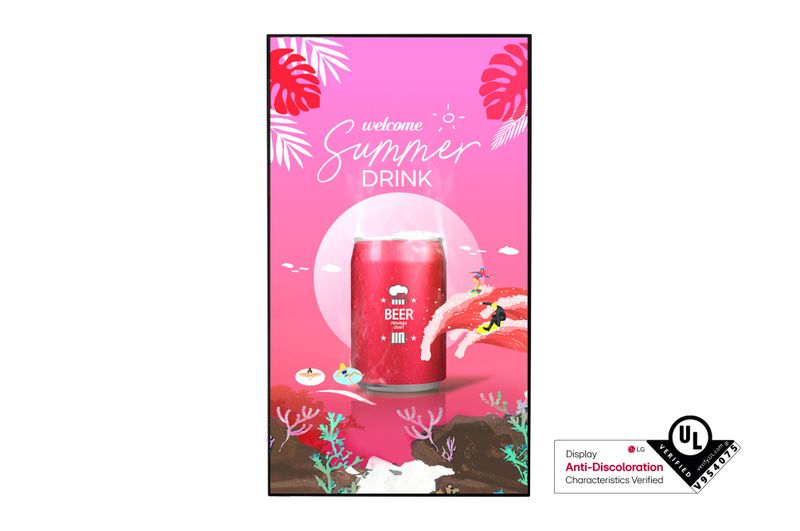 75'' LG LED 75XS4 - UHD, 4000cd, IPS, SO, webOS, 24/7