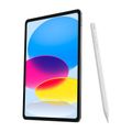 Stylus na hladké písanie s LED indikátormi (aktívny) biely