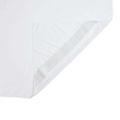 vidaXL Chránič matraca biela 90x190 cm vodeodolné