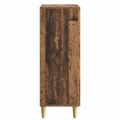 vidaXL Servírovacia skriňa so zásuvkou Staré drevo 66 x 34,5 x 95 cm