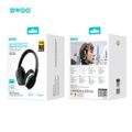 BWOO ANC bezdrôtové slúchadlá Premium Sound Quality BW587 čierna