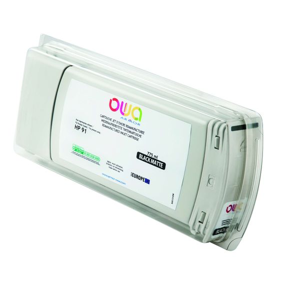 OWA Armor ink-jet kompatibilný s HP DJ Z6100 čierny matt, 775ml,kom.s C9464A