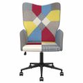 vidaXL Relaxačné kreslo patchwork látkové