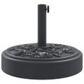 vidaXL Podstavec pod slnečník pre Ø38/48 mm tyče 25 kg kruh