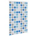 vidaXL Sprchová roleta 160x240 cm, kruhy