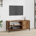 vidaXL TV skrinka 100 x 40 x 45 cm Staré drevo Kompozitné drevo