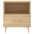 vidaXL Nočný stolík dub sonoma 40x35x47,5 cm kompozitné drevo
